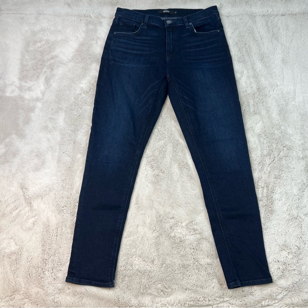 Hudson Jeans Womens Size 27 Lana Boyfriend Stretch Dark Wash Denim